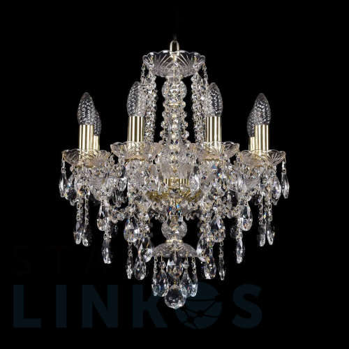 Купить Подвесная люстра Bohemia Ivele 1415/8/141 G за 31 578 руб. в Туле Купить с доставкой Подвесная люстра Bohemia Ivele 1415/8/141 G в Туле