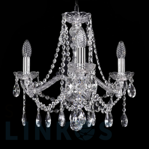 Купить Подвесная люстра Bohemia Ivele 1413/3/165 Ni за 24 091 руб. в Туле Купить с доставкой Подвесная люстра Bohemia Ivele 1413/3/165 Ni в Туле