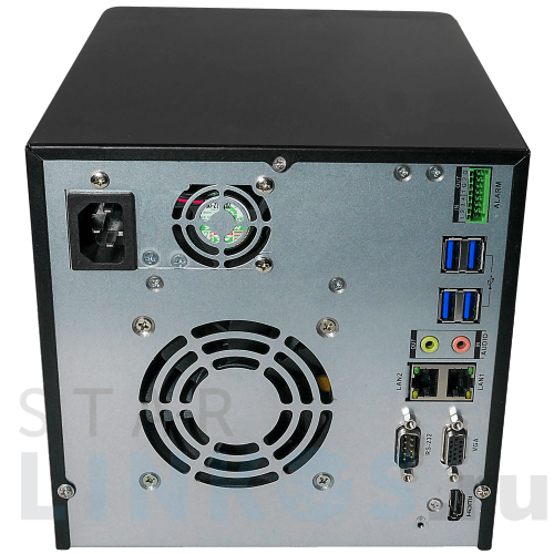 Купить с доставкой 32-канальный сетевой видеорегистратор под 4 жестких диска – TRASSIR DuoStation AF 32 в Туле фото 6