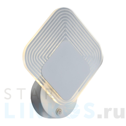 Купить Настенный светодиодный светильник Profit Light 5886/1W WHT за 1 377 руб. в Туле Купить с доставкой Настенный светодиодный светильник Profit Light 5886/1W WHT в Туле