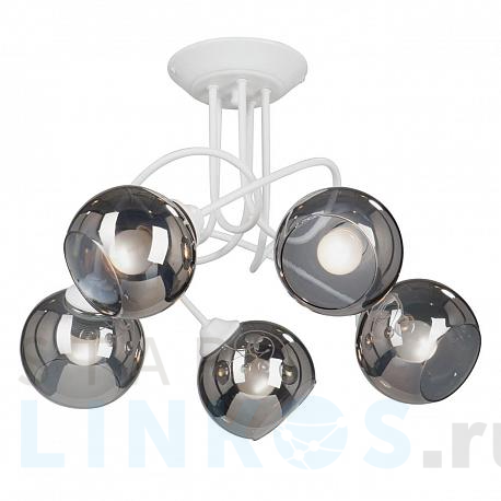 Купить Потолочная люстра Vitaluce V4309-0/5PL за 5 984 руб. в Туле фото 2 Купить с доставкой Потолочная люстра Vitaluce V4309-0/5PL в Туле фото 2