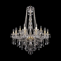 Купить Подвесная люстра Bohemia Ivele 1415/12+6/300/h-108 G в Туле