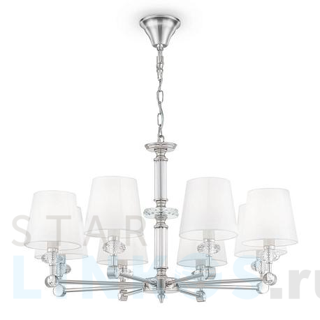 Купить Подвесная люстра Maytoni Riverside MOD018PL-08CH за 45 790 руб. в Туле фото 2 Купить с доставкой Подвесная люстра Maytoni Riverside MOD018PL-08CH в Туле фото 2