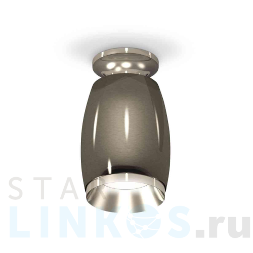 Купить с доставкой Комплект накладного светильника Ambrella light Techno Spot XS1123040 DCH/PSL черный хром/серебро полированное (N6903, C1123, N7032) в Туле