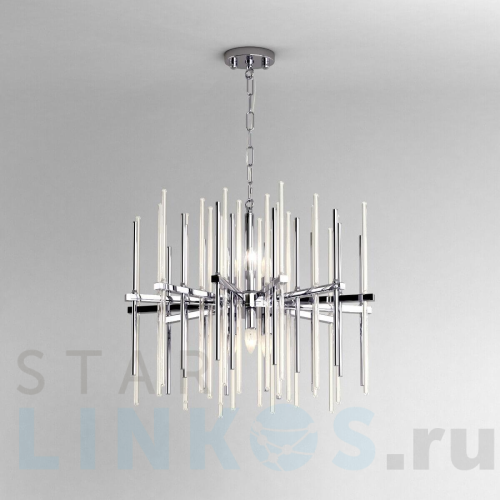 Купить Подвесная люстра Bogates Allure 355/6 Smart хром за 37 500 руб. в Туле Купить с доставкой Подвесная люстра Bogates Allure 355/6 Smart хром в Туле