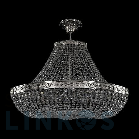 Купить Подвесная люстра Bohemia Ivele 19283/H1/70IV Ni за 84 383 руб. в Туле фото 2 Купить с доставкой Подвесная люстра Bohemia Ivele 19283/H1/70IV Ni в Туле фото 2