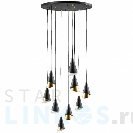 Купить Подвесная люстра Lightstar Cone 757090 за 35 239 руб. в Туле фото 2 Купить с доставкой Подвесная люстра Lightstar Cone 757090 в Туле фото 2