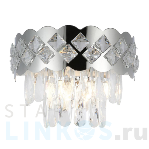 Купить Настенный светильник Gerhort G21082/2wCR+CL за 8 360 руб. в Туле Купить с доставкой Настенный светильник Gerhort G21082/2wCR+CL в Туле