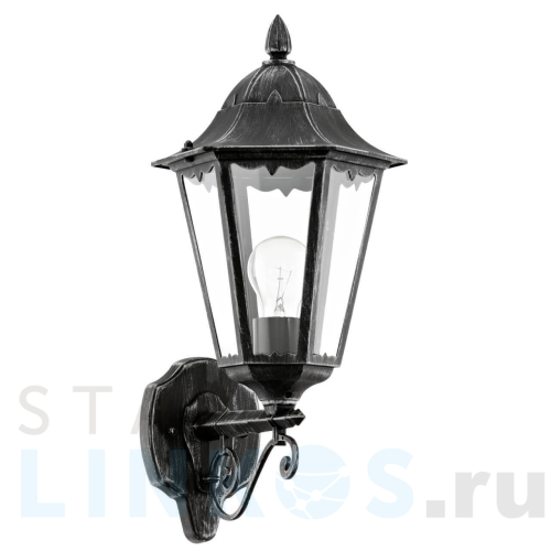 Купить Уличный настенный светильник Eglo Navedo 93457 за 7 690 руб. в Туле Купить с доставкой Уличный настенный светильник Eglo Navedo 93457 в Туле