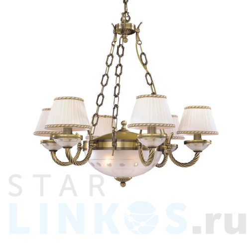 Купить Подвесная люстра Reccagni Angelo L.4660/6+2 за 167 234 руб. в Туле Купить с доставкой Подвесная люстра Reccagni Angelo L.4660/6+2 в Туле