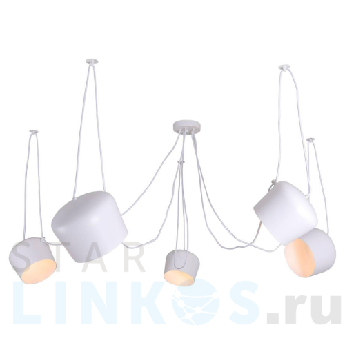 Купить Подвесная люстра Lussole Loft Shirley LSP-8175 за 27 719 руб. в Туле Купить с доставкой Подвесная люстра Lussole Loft Shirley LSP-8175 в Туле