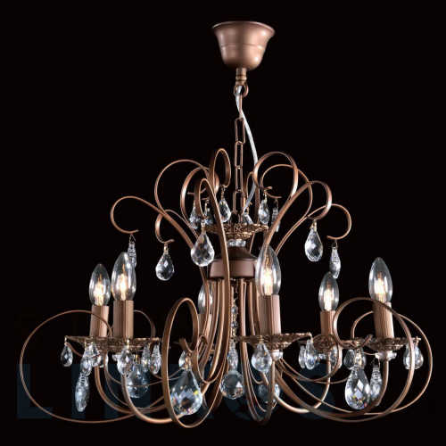 Купить с доставкой Подвесная люстра Citilux Марлен Кофейная CL411161 в Туле