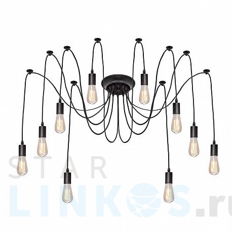Купить Подвесная люстра Loft IT Spider Loft1162/10 за 12 130 руб. в Туле фото 2 Купить с доставкой Подвесная люстра Loft IT Spider Loft1162/10 в Туле фото 2