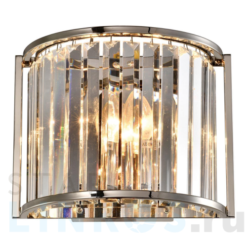 Купить Настенный светильник iLamp Qeens W2553-2 NIC за 12 390 руб. в Туле Купить с доставкой Настенный светильник iLamp Qeens W2553-2 NIC в Туле