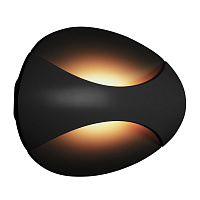 Купить Настенный светодиодный светильник iLedex Flux ZD7151-6W BK Black+Gold в Туле