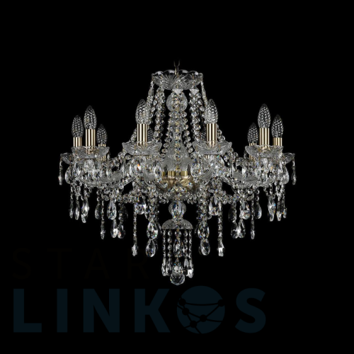 Купить Подвесная люстра Bohemia Ivele 1415/10/220 Pa за 49 287 руб. в Туле Купить с доставкой Подвесная люстра Bohemia Ivele 1415/10/220 Pa в Туле