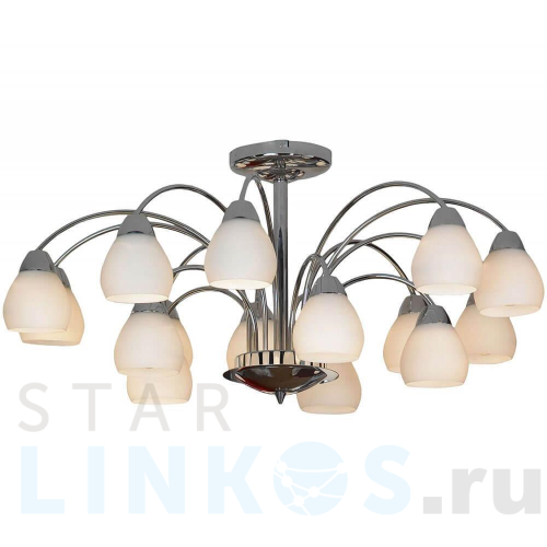 Купить Потолочная люстра Lussole Apiro GRLSF-2403-15 за 32 574 руб. в Туле Купить с доставкой Потолочная люстра Lussole Apiro GRLSF-2403-15 в Туле