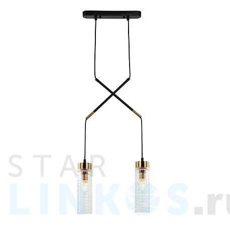 Купить Подвесной светильник Gerhort G51213/2BK+AB CL за 7 000 руб. в Туле фото 2 Купить с доставкой Подвесной светильник Gerhort G51213/2BK+AB CL в Туле фото 2