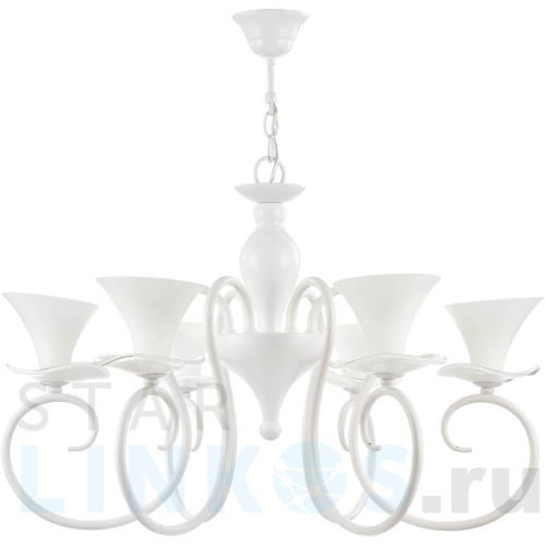 Купить Подвесная люстра Freya Fabre FR2001-PL-06-W за 23 741 руб. в Туле Купить с доставкой Подвесная люстра Freya Fabre FR2001-PL-06-W в Туле