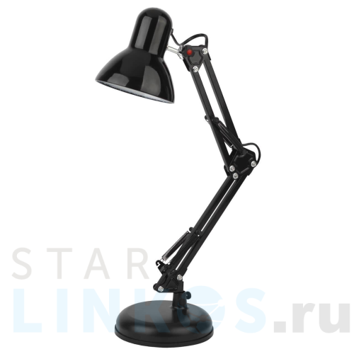 Купить с доставкой Настольная лампа ЭРА N-214-E27-40W-BK Б0035068 в Туле