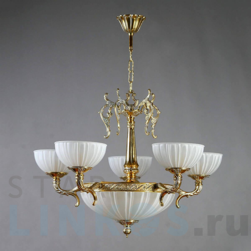 Купить Подвесная люстра Ambiente Valencia 02227/5 WP за 133 136 руб. в Туле Купить с доставкой Подвесная люстра Ambiente Valencia 02227/5 WP в Туле