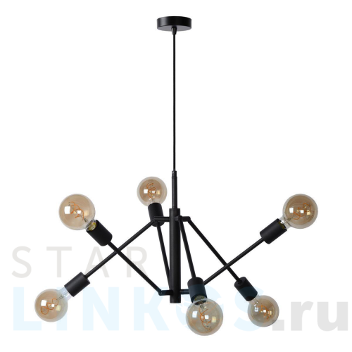 Купить Подвесная люстра Lucide Lester 21424/06/30 за 15 143 руб. в Туле Купить с доставкой Подвесная люстра Lucide Lester 21424/06/30 в Туле