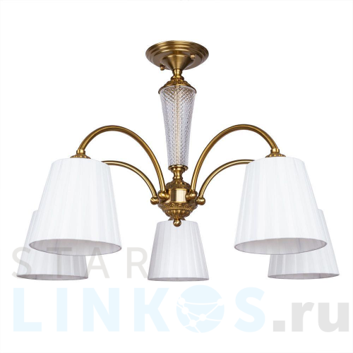 Купить Потолочная люстра Arte Lamp Gracie A7301PL-5PB за 11 990 руб. в Туле Купить с доставкой Потолочная люстра Arte Lamp Gracie A7301PL-5PB в Туле