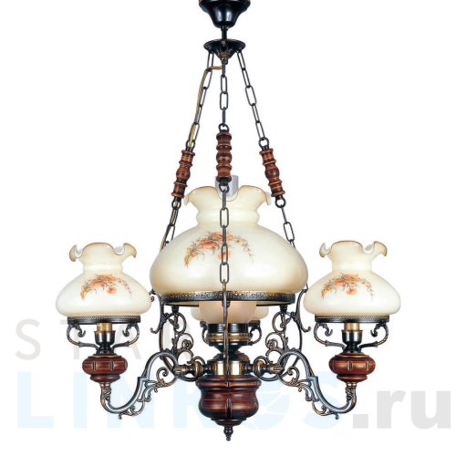 Купить Подвесная люстра Reccagni Angelo L.2401/3+1 за 84 615 руб. в Туле Купить с доставкой Подвесная люстра Reccagni Angelo L.2401/3+1 в Туле