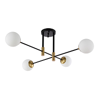 Купить Потолочная люстра Crystal Lux Fidel PL4 Black в Туле