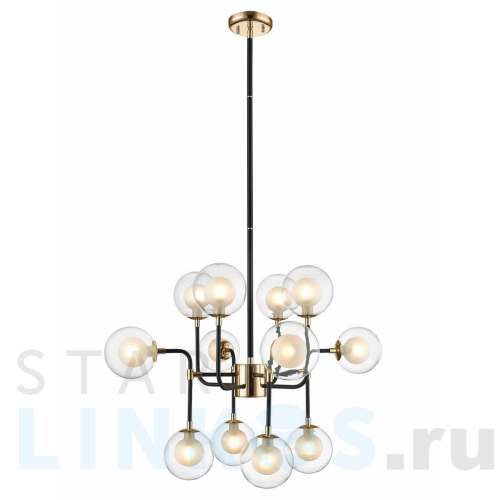 Купить Подвесная люстра Zumaline Riano P0454-12C-SDGF за 60 370 руб. в Туле Купить с доставкой Подвесная люстра Zumaline Riano P0454-12C-SDGF в Туле