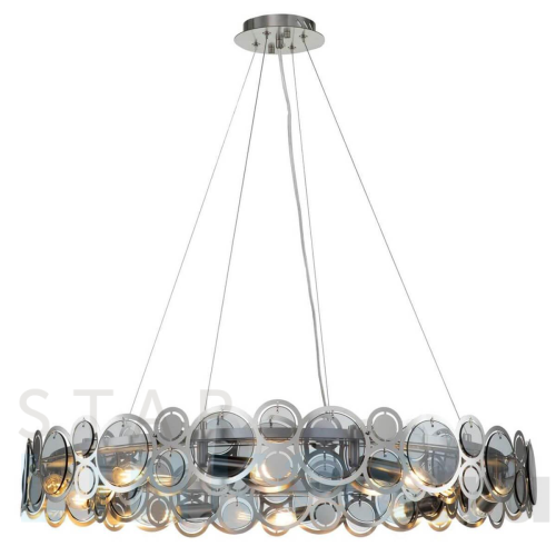Купить Подвесная люстра Indigo Sole 12016/10P Nickel V000006 за 67 420 руб. в Туле Купить с доставкой Подвесная люстра Indigo Sole 12016/10P Nickel V000006 в Туле