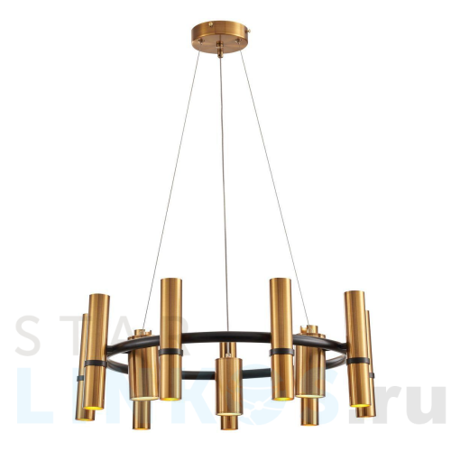 Купить с доставкой Подвесная люстра Indigo Accento 12024/12P Black V000030 в Туле