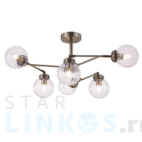 Купить Потолочная люстра Freya Daisy FR5041PL-06BS за 12 990 руб. в Туле фото 2 Купить с доставкой Потолочная люстра Freya Daisy FR5041PL-06BS в Туле фото 2