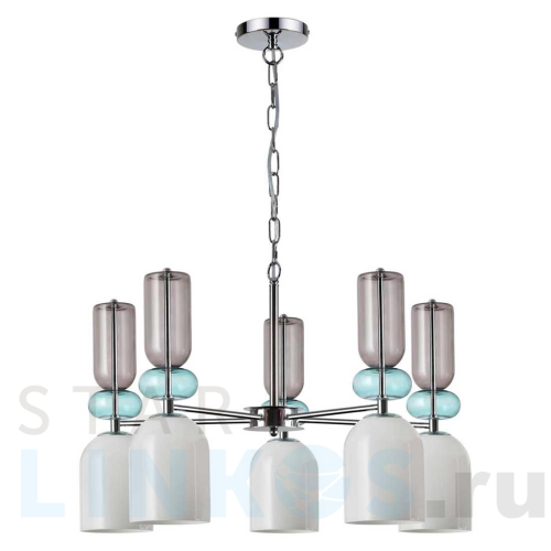 Купить Подвесная люстра Lumion Moderni Gillian 5235/5 за 21 900 руб. в Туле Купить с доставкой Подвесная люстра Lumion Moderni Gillian 5235/5 в Туле