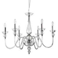 Купить Подвесная люстра Ideal Lux Doge SP6 Trasparente 044422 в Туле