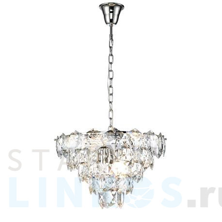 Купить Подвесная люстра Indigo Fiaba 12010/11P Chrome V000050 за 57 220 руб. в Туле фото 2 Купить с доставкой Подвесная люстра Indigo Fiaba 12010/11P Chrome V000050 в Туле фото 2