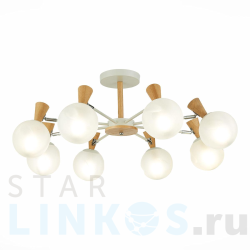 Купить Потолочная люстра Evoluce Catania SLE220702-08 за 17 320 руб. в Туле Купить с доставкой Потолочная люстра Evoluce Catania SLE220702-08 в Туле