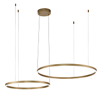 Купить Подвесной светодиодный светильник Indigo Galass 14001/2P Gold V000011L в Туле