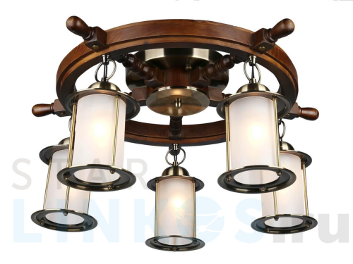 Купить с доставкой Потолочная люстра Omnilux OML-50307-05 в Туле