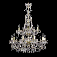 Купить Подвесная люстра Bohemia Ivele 1409/10+5/240/XL-91/2d G в Туле