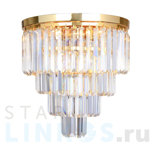 Купить с доставкой Потолочная люстра Zumaline Amedeo FC17106/4+1-GLD в Туле