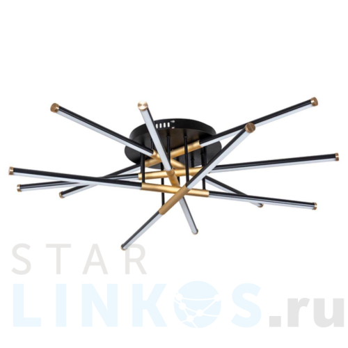 Купить Потолочная светодиодная люстра Arte Lamp Fernando A2199PL-6BK за 21 490 руб. в Туле Купить с доставкой Потолочная светодиодная люстра Arte Lamp Fernando A2199PL-6BK в Туле