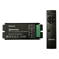 Купить Диммер для монохромной светодиодной ленты Apeyron с пультом 12/24V 04-38 в Туле