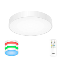 Купить Потолочный светодиодный светильник с пультом ДУ Citilux Купер RGB Белый CL72470G0 в Туле