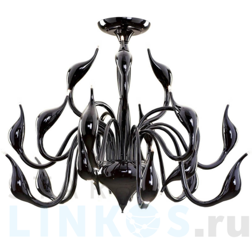 Купить Потолочная люстра Lightstar Cigno Collo Bk 751187 за 48 000 руб. в Туле Купить с доставкой Потолочная люстра Lightstar Cigno Collo Bk 751187 в Туле