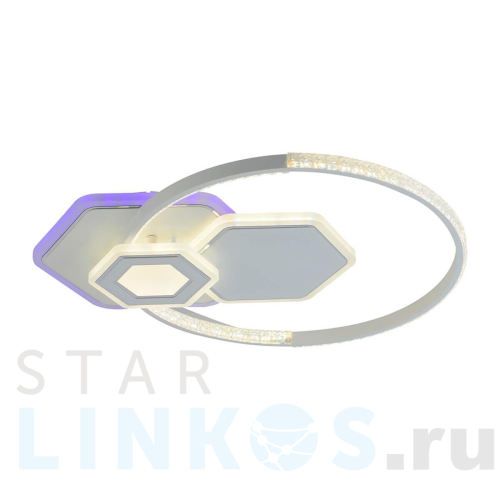 Купить Потолочная светодиодная люстра Profit Light 8295 WHT за 5 015 руб. в Туле Купить с доставкой Потолочная светодиодная люстра Profit Light 8295 WHT в Туле