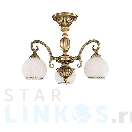 Купить Потолочная люстра Reccagni Angelo PL.8420/3 за 64 553 руб. в Туле фото 2 Купить с доставкой Потолочная люстра Reccagni Angelo PL.8420/3 в Туле фото 2
