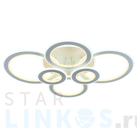 Купить Потолочная светодиодная люстра Profit Light 8005/6 WHT за 9 265 руб. в Туле фото 2 Купить с доставкой Потолочная светодиодная люстра Profit Light 8005/6 WHT в Туле фото 2