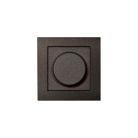 Купить Диммер поворотно-нажимной Liregus Epsilon антрацит 28-1113 в Туле