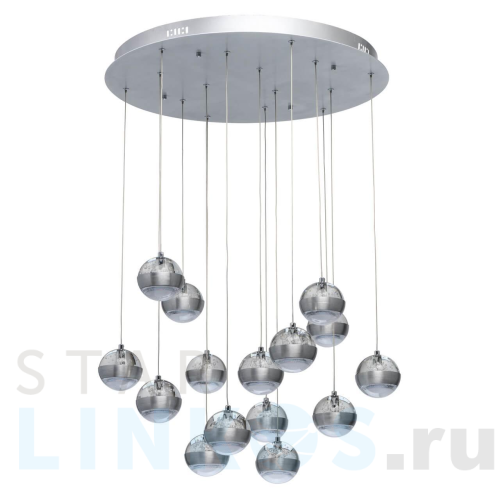 Купить с доставкой Подвесная светодиодная люстра De Markt Капелия 730010315 в Туле